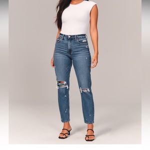 Abercrombie The Mom Jean High Rise 29R